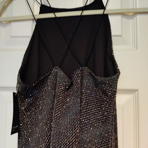 Free Press Shimmer Mini Halter Dress - Picture 14 of 15